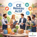 Entrepreneurs adhérents de Réseau Actif proposant leurs offres au sein du CE Réseau Actif, plateforme d’avantages locaux associative