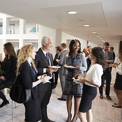 Soirée à la banque
