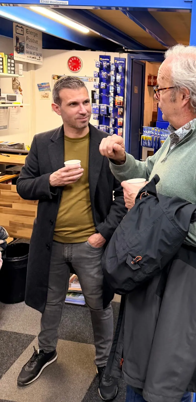 Le cadre de la soirée, soirée Réseau Actif « Au cœur des entreprises » chez Energie Positive Batterie, Montauroux