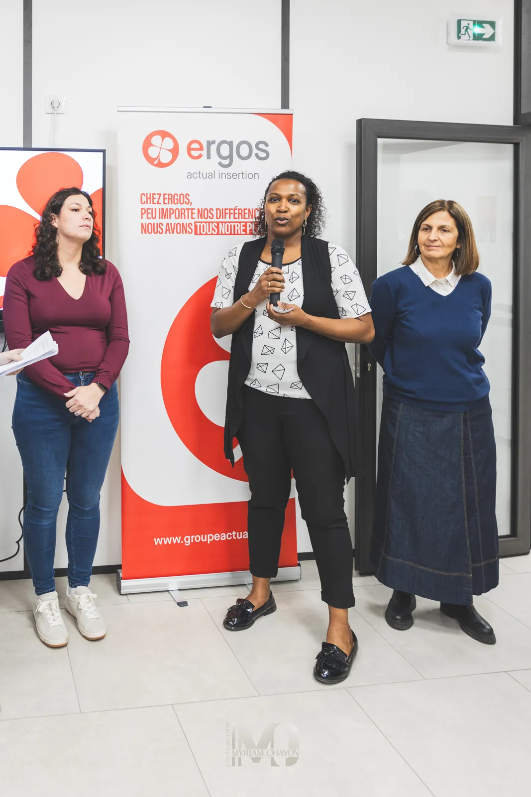 Présentation de l'entreprise hôte, soirée Réseau Actif « Au cœur des entreprises » chez ERGOS, Actual, Callian