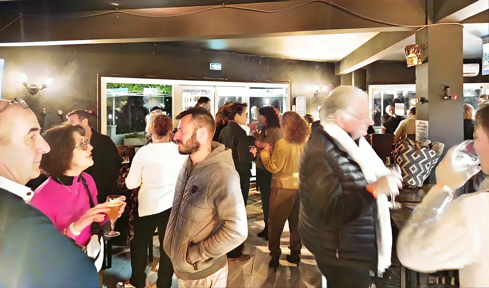 Accueil des membres du réseau, soirée Réseau Actif « La Scène des entrepreneurs » chez L'Alchimiste, Tourrettes