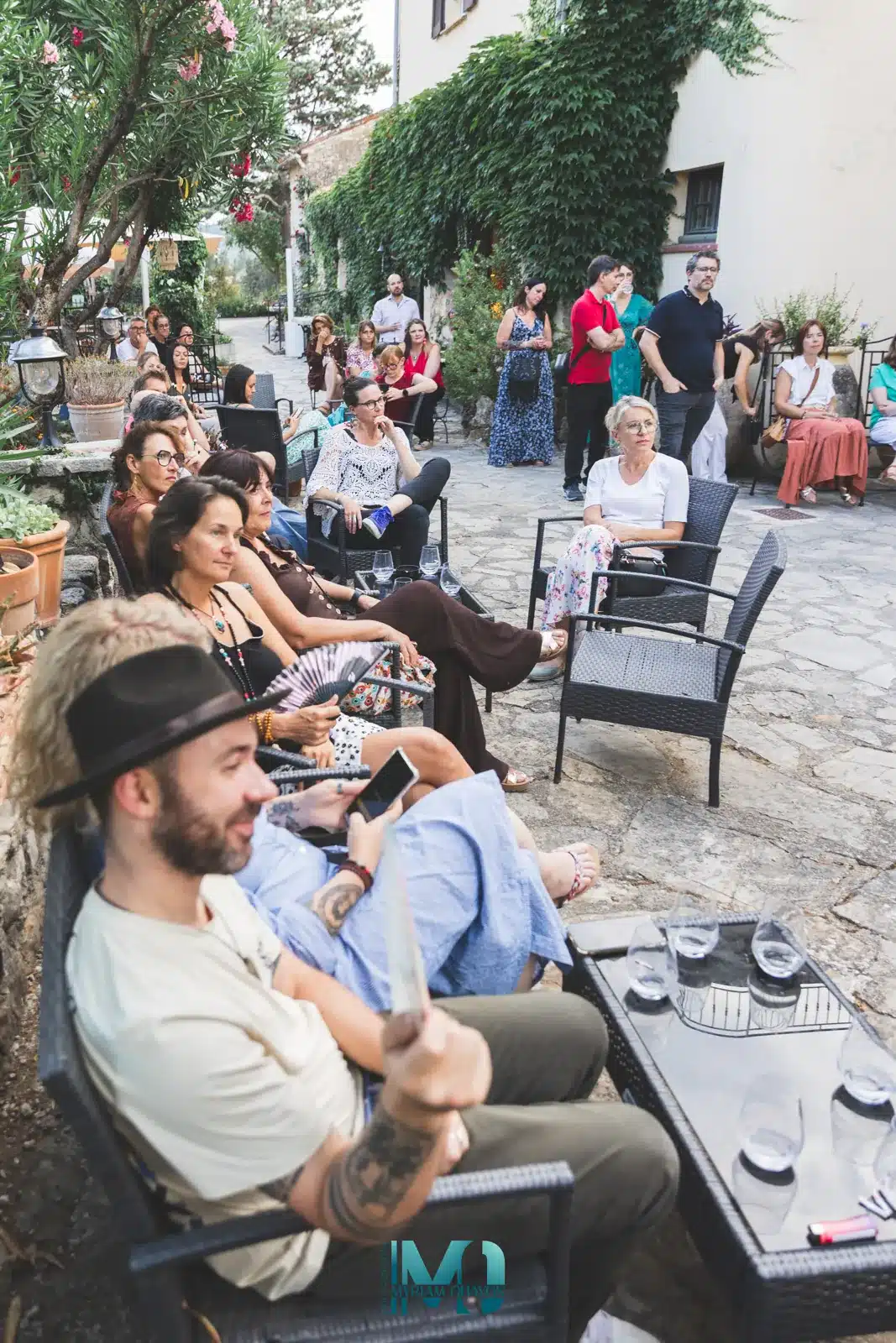 Présentation de l'entreprise hôte, soirée Réseau Actif « Au cœur des entreprises » chez Moulin de la Camandoule, Fayence