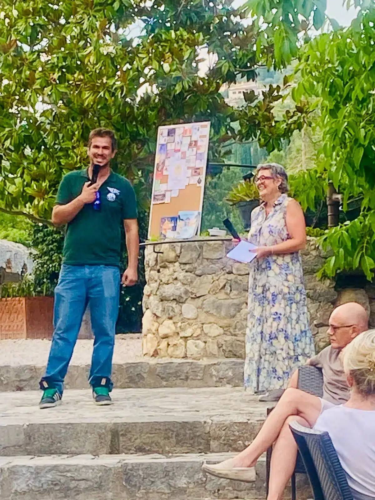 Les convives réunis, soirée Réseau Actif « Au cœur des entreprises » chez Moulin de la Camandoule, Fayence